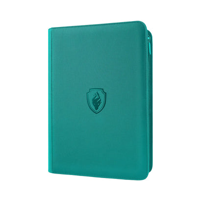Classeur Binder Premium 9 Pochettes 360 Cartes - Album Zipper Cuir PU pour Pokémon & TCG
