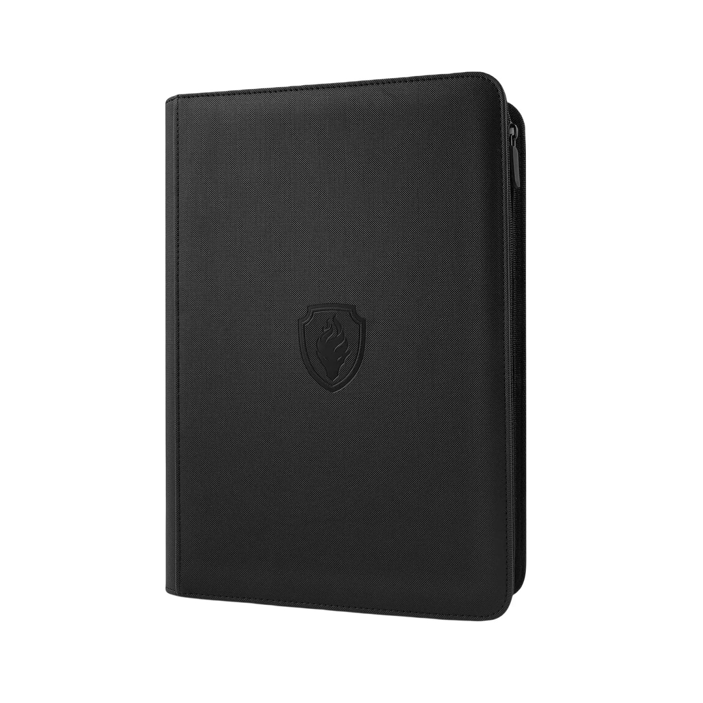 Classeur Binder Premium 9 Pochettes 360 Cartes - Album Zipper Cuir PU pour Pokémon & TCG