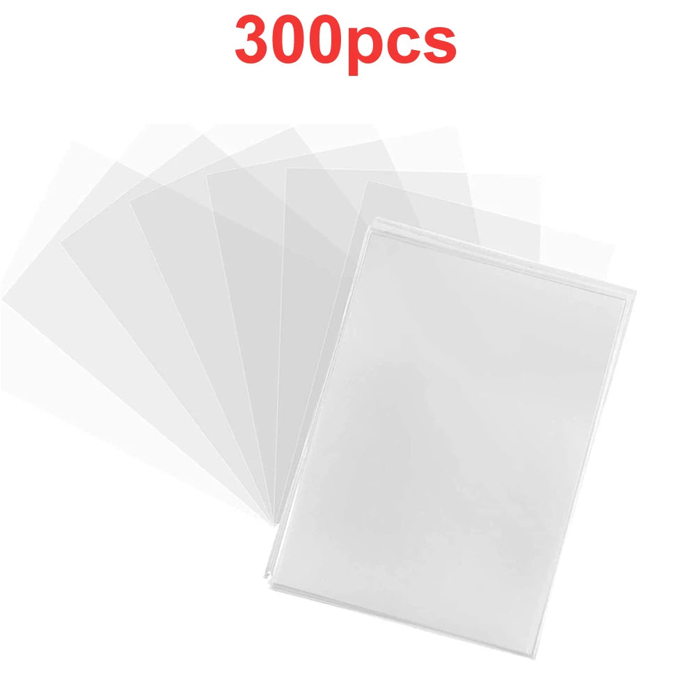 Sleeves Transparentes pour Cartes Pokémon, Football & TCG - Pack 50 à 600 Protège-Cartes