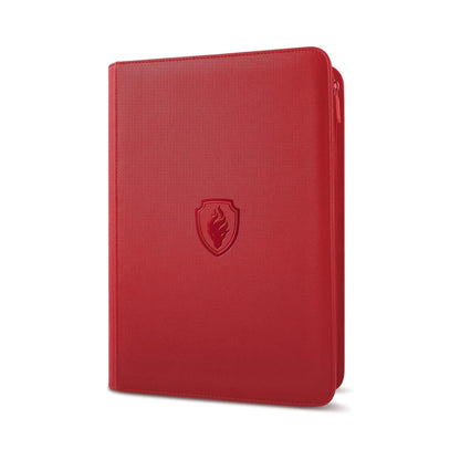 Classeur Binder Premium 9 Pochettes 360 Cartes - Album Zipper Cuir PU pour Pokémon & TCG