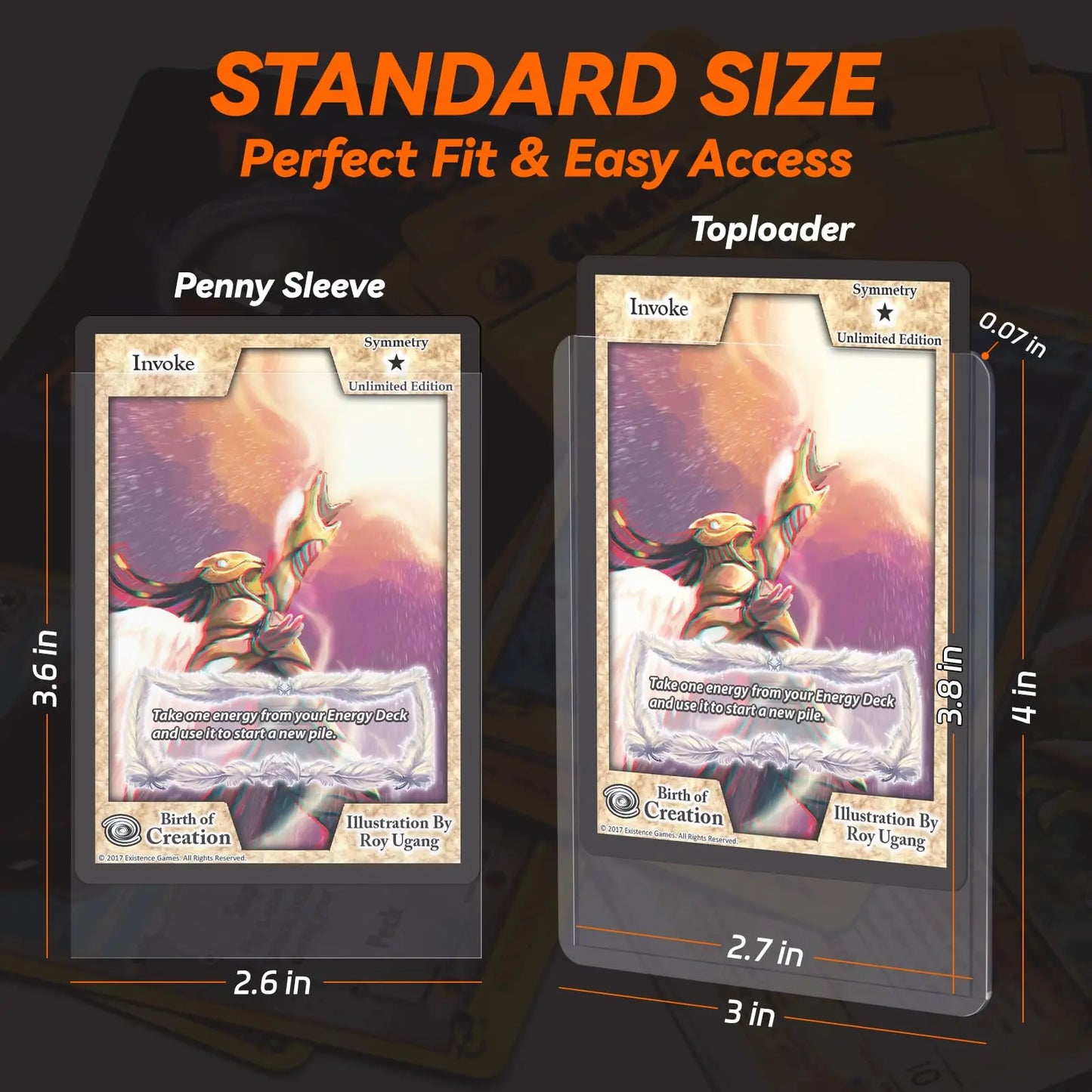 Sleeves Transparentes pour Cartes Pokémon, Football & TCG - Pack 50 à 600 Protège-Cartes