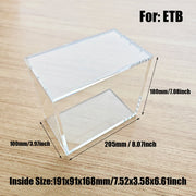 Boîtier de Protection Magnétique 5mm pour ETB & Booster Pokémon - Display Empilable