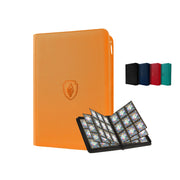 Classeur Binder Premium 9 Pochettes 360 Cartes - Album Zipper Cuir PU pour Pokémon & TCG