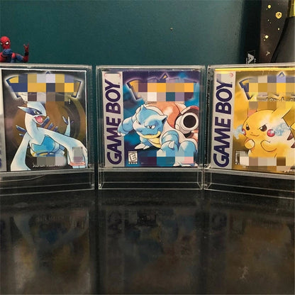 Étui de Protection Acrylique pour Game Boy & ETB Booster - Boîtier Display Transparent