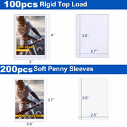 Sleeves Transparentes pour Cartes Pokémon, Football & TCG - Pack 50 à 600 Protège-Cartes