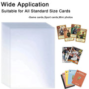 Sleeves Transparentes pour Cartes Pokémon, Football & TCG - Pack 50 à 600 Protège-Cartes