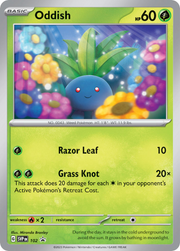 Oddish 102/PROMO — Pokémon Promo Écarlate et Violet (SVP)