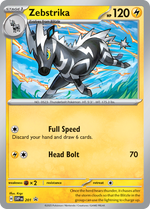 Zéblitz 201/PROMO — Pokémon Promo Écarlate et Violet (SVP)