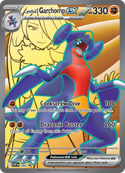 Carchacrock-ex de Cynthia 204/PROMO — Pokémon Promo Écarlate et Violet (SVP)