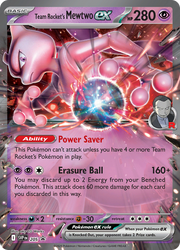Mewtwo-ex de la Team Rocket 205/PROMO — Pokémon Promo Écarlate et Violet (SVP)