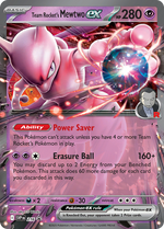 Mewtwo-ex de la Team Rocket 216/PROMO — Pokémon Promo Écarlate et Violet (SVP)