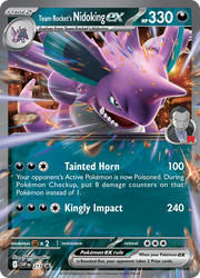 Nidoking-ex de la Team Rocket 217/PROMO — Pokémon Promo Écarlate et Violet (SVP)