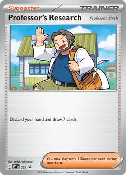 Recherches Professorales 221/PROMO — Pokémon Promo Écarlate et Violet (SVP)