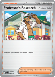 Recherches Professorales 222/PROMO — Pokémon Promo Écarlate et Violet (SVP)