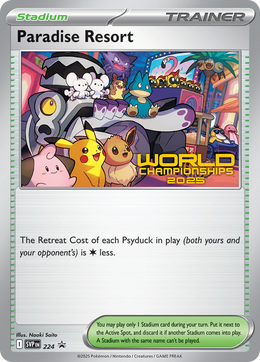 Hôtel « Au paradis des Pokémon » 224/PROMO — Pokémon Promo Écarlate et Violet (SVP)