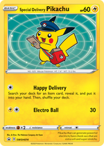 Special Delivery Pikachu SWSH074/PROMO — Pokémon Promo Épée et Bouclier (SWSHP)