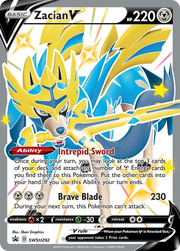 Zacian V SWSH292/PROMO — Pokémon Promo Épée et Bouclier (SWSHP)