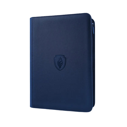 Classeur Binder Premium 9 Pochettes 360 Cartes - Album Zipper Cuir PU pour Pokémon & TCG