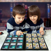 Classeur Album 160/360 Cartes - Binder 4 ou 9 Pochettes pour Pokémon, Yu-Gi-Oh, Baseball