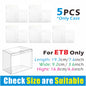 Protections PET Transparentes pour Elite Trainer Box Pokémon - Pack 5 ou 10 Étuis 0,45mm