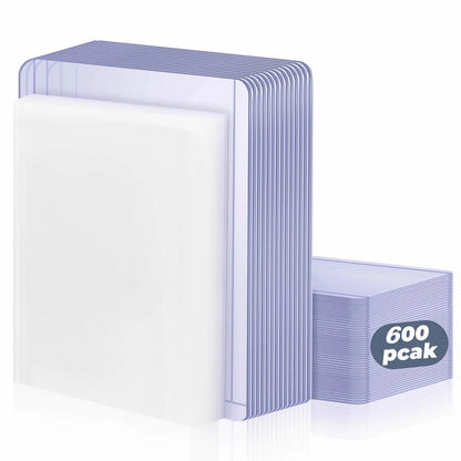 Sleeves Transparentes pour Cartes Pokémon, Football & TCG - Pack 50 à 600 Protège-Cartes