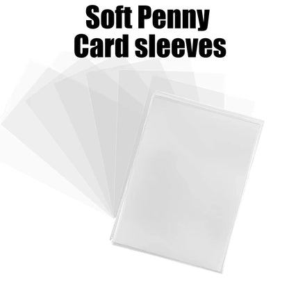 Sleeves Transparentes pour Cartes Pokémon, Football & TCG - Pack 50 à 600 Protège-Cartes