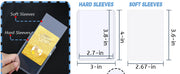 Sleeves Transparentes pour Cartes Pokémon, Football & TCG - Pack 50 à 600 Protège-Cartes