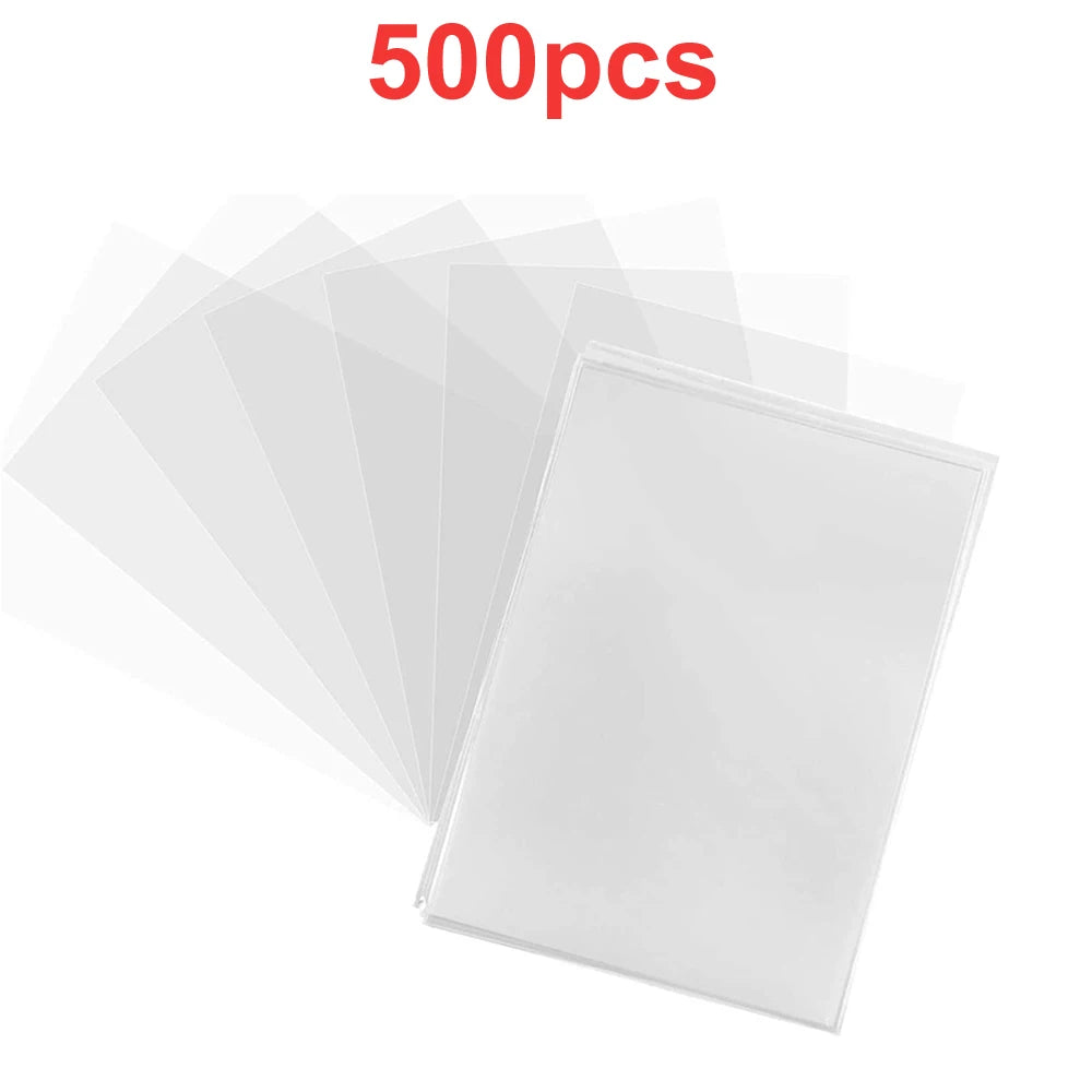 Sleeves Transparentes pour Cartes Pokémon, Football & TCG - Pack 50 à 600 Protège-Cartes