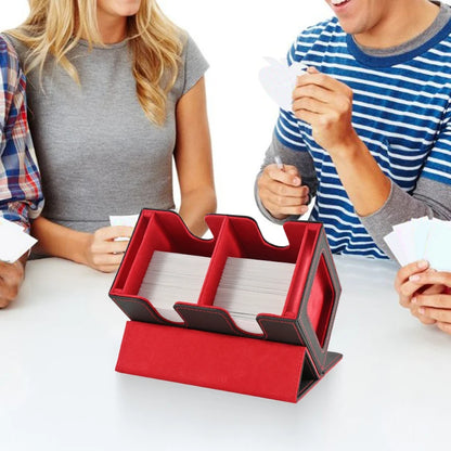 Deck Box Double avec Display Commander - Boîte de Rangement 140+ Cartes pour TCG, Magic, Pokémon