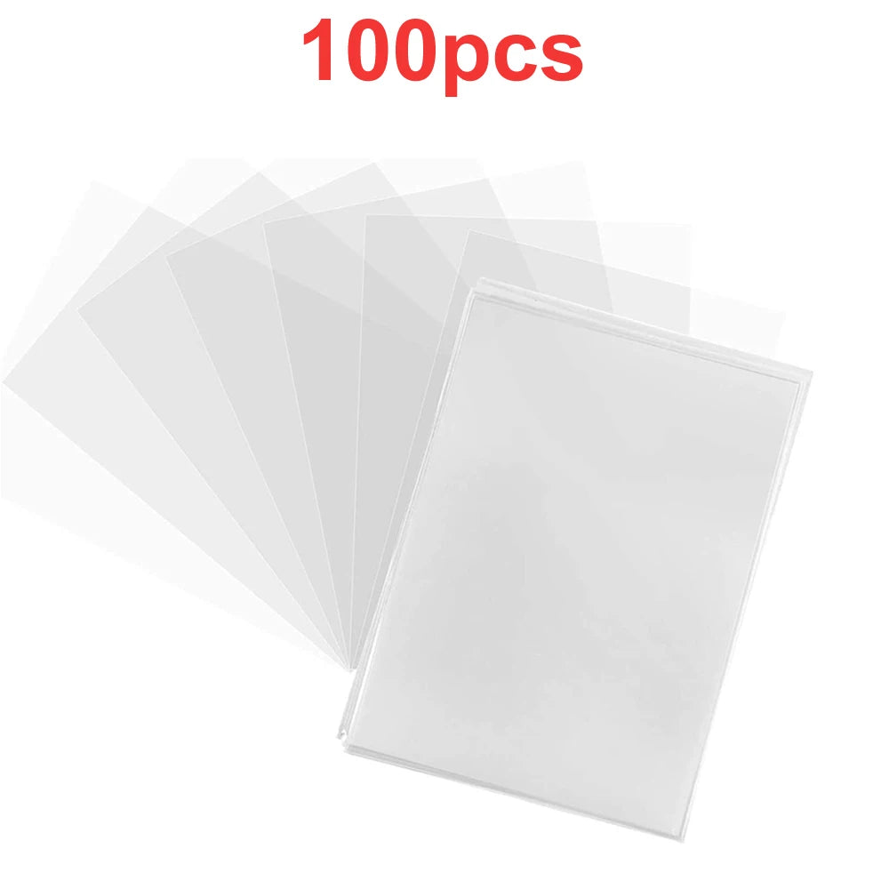Sleeves Transparentes pour Cartes Pokémon, Football & TCG - Pack 50 à 600 Protège-Cartes