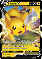 Pikachu V 43/203 Pokémon Voltage Éclatant