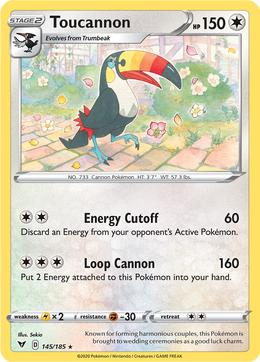 Bazoucan 145/203 Pokémon Voltage Éclatant