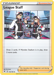 Employés de la Ligue 153/203 Pokémon Voltage Éclatant