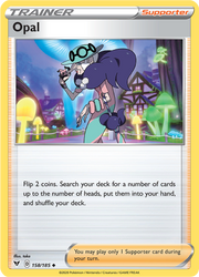 Sally 158/203 Pokémon Voltage Éclatant