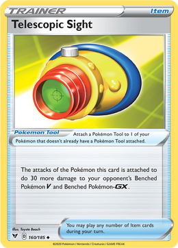 Viseur Téléscopique 160/203 Pokémon Voltage Éclatant
