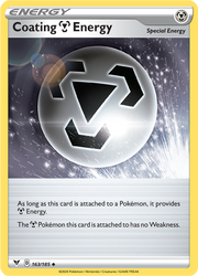 Énergie Metal Revêtement 163/203 Pokémon Voltage Éclatant