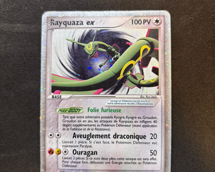 Carte Pokémon Rayquaza ex 039 Promo 2006 Black Star Français