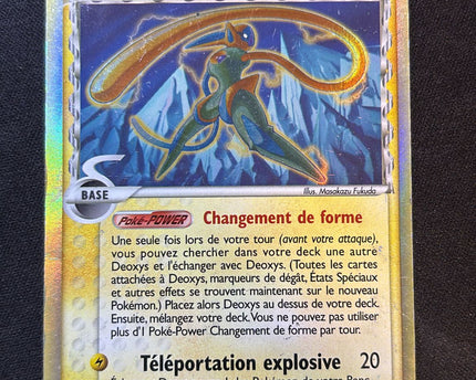 Carte Pokemon Deoxys Reverse 6/110 Fantômes Holon Bloc Ex FR
