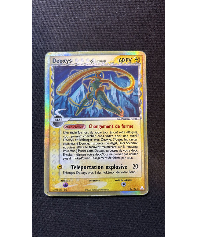Carte Pokemon Deoxys Reverse 6/110 Fantômes Holon Bloc Ex FR