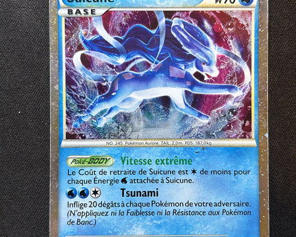 SUICUNE Call of Legends POKEMON Silver Border Holo 2011 Trading Card SL11