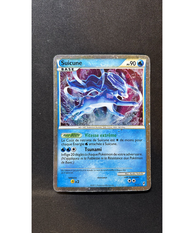 SUICUNE Call of Legends POKEMON Silver Border Holo 2011 Trading Card SL11