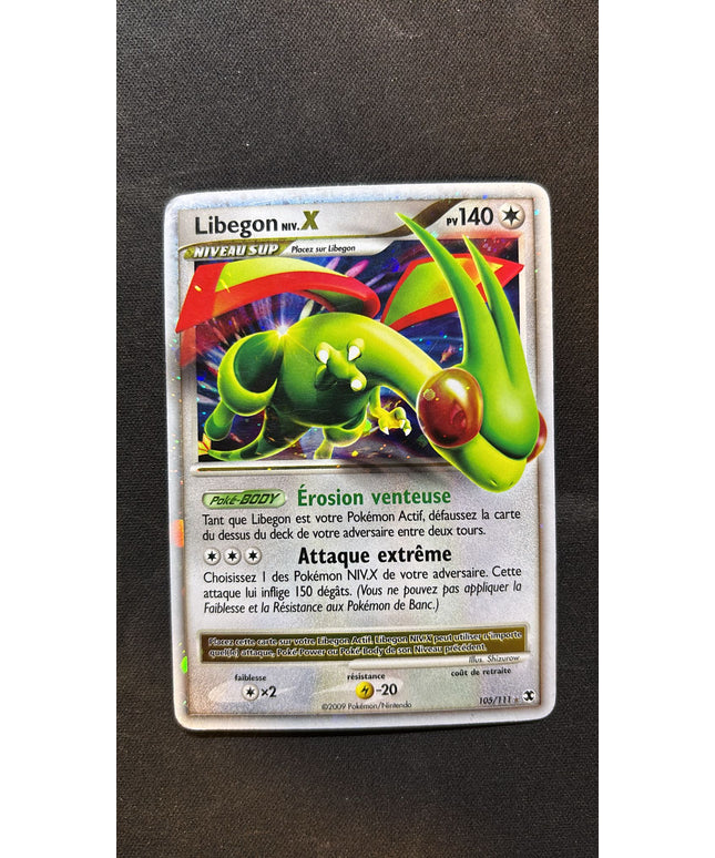 Carte Pokemon - Libegon Niv.X Platine Rivaux Émergeants 105/111