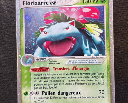 Florizarre Ex 112/112 Collect Aura 5 Bloc EX Pokémon Rouge Feu & Vert Feuille FR