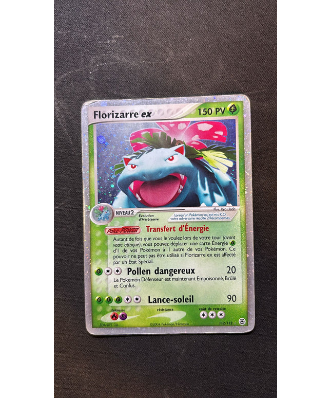Florizarre Ex 112/112 Collect Aura 5 Bloc EX Pokémon Rouge Feu & Vert Feuille FR