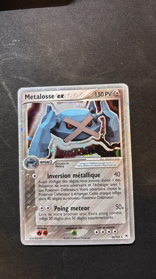 Carte Pokémon Métalosse Ex 95/101 Ex Légendes Oubliées