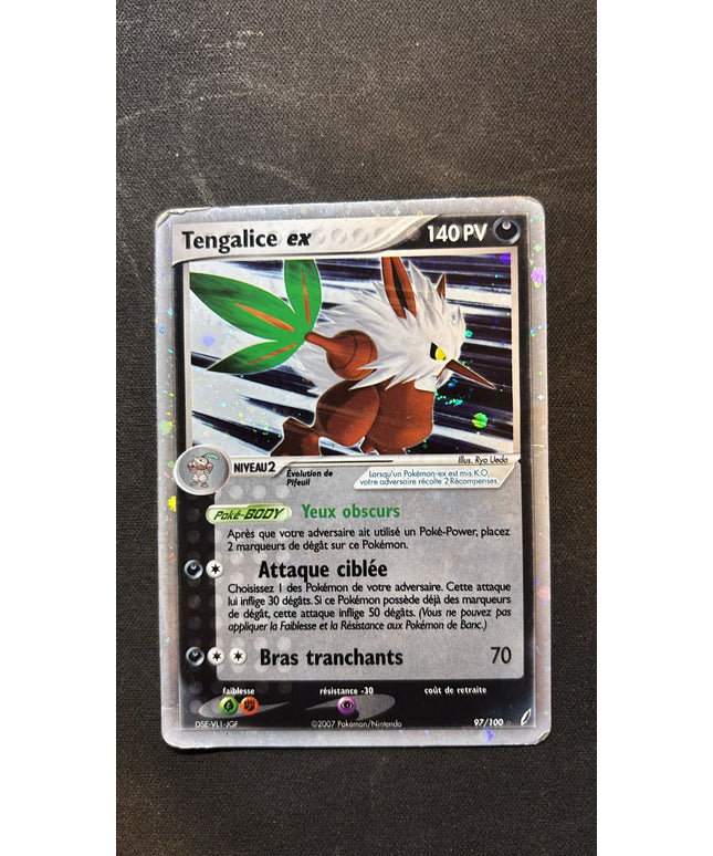 Carte Pokémon Tengalice ex 97/100 EX Gardiens de Cristal Fr