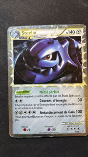 Carte Pokémon Steelix 87/95 PRIME HS Déchaînement HGSS FR 2