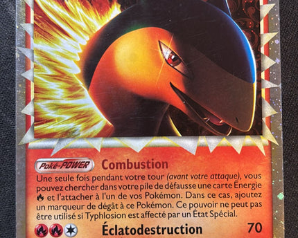 Carte Pokémon Typhlosion 110/123 PRIME HGSS Heartgold SoulSilver