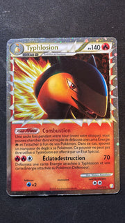Carte Pokémon Typhlosion 110/123 PRIME HGSS Heartgold SoulSilver