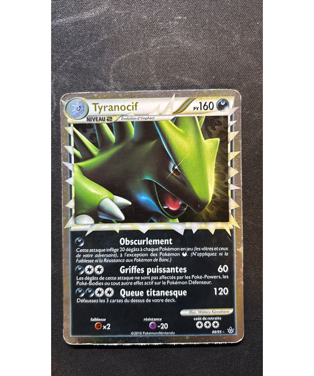Carte Pokémon Tyranocif 88/95 PRIME HS Déchaînement HGSS FR